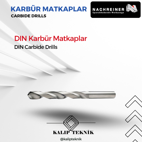 DIN Karbür Matkaplar